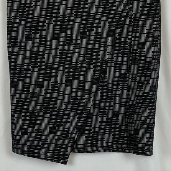 Anthropologie Maeve Black Gray Office To Date Night Pencil Skirt NWOT Size XS - Picture 3 of 13